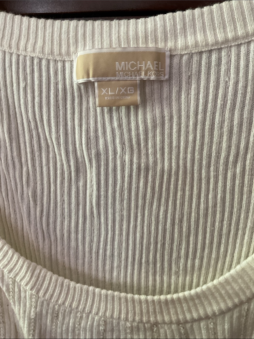 Michael Michael Kors Sequin Shell Sweater - Picture 3 of 8